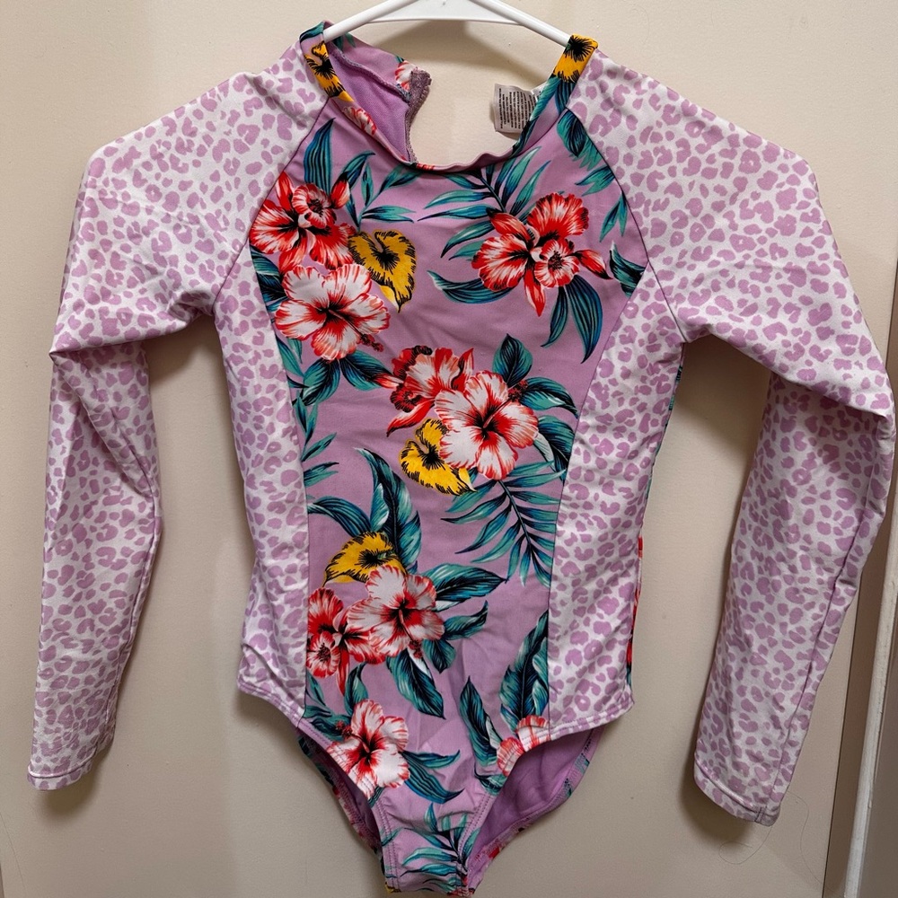 Cat & Jack Exotic One Piece Swimsuit